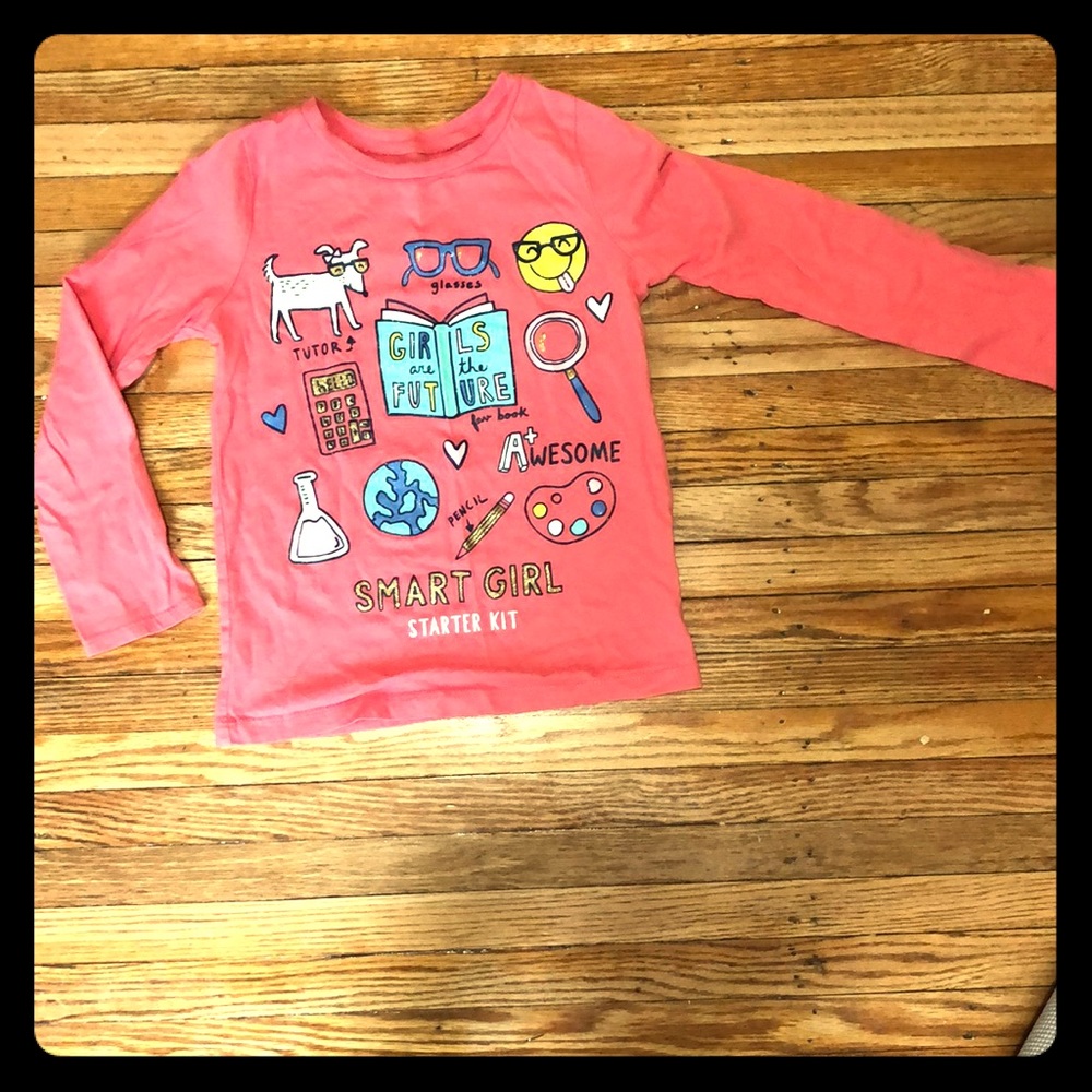 Sz 7 girls long-sleeve shirt.